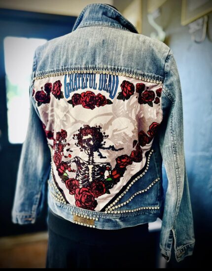 Design your own Grateful Dead Custom Denim Jacket with Marisa Youlden