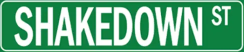 A green and white sign with the word " edo " written underneath it.