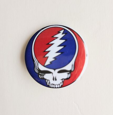 Grateful Dead Steal Your Face button.