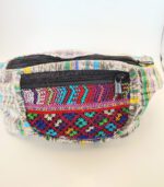 Colorful patterned fabric fanny pack.