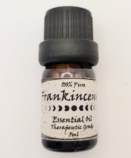 Frankincense essential oil, 5ml, therapeutic grade.