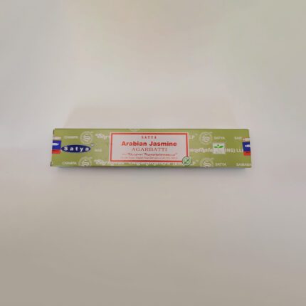 Satya Arabian Jasmine Agarbatti incense sticks.