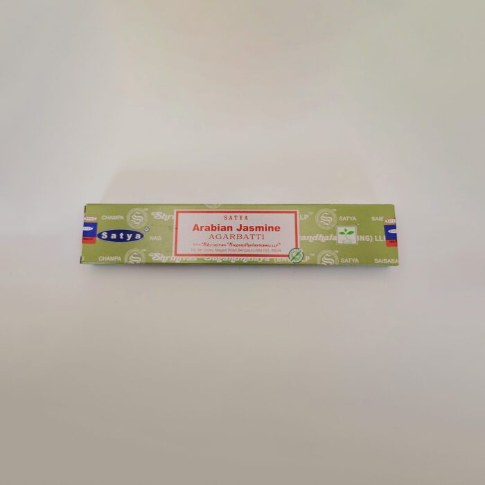 Satya Arabian Jasmine Agarbatti incense sticks.