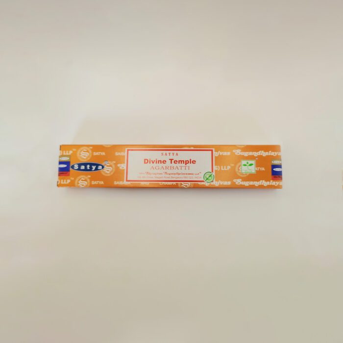 Satya Divine Temple Agarbatti incense sticks.